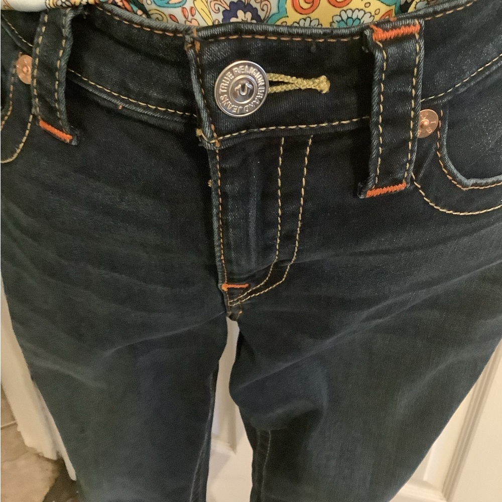 NWOT TRUE RELIGION JENNIE MID RISE CURVY SKINNY JEAN Size 29